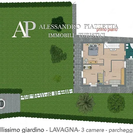 Hébergement de vacances Marinin - Con Splendido Giardino E Vicino Ad Oasi Naturalistica Lavagna